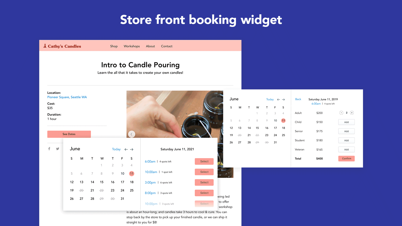 Experiences: Events & Tickets screenshot 1