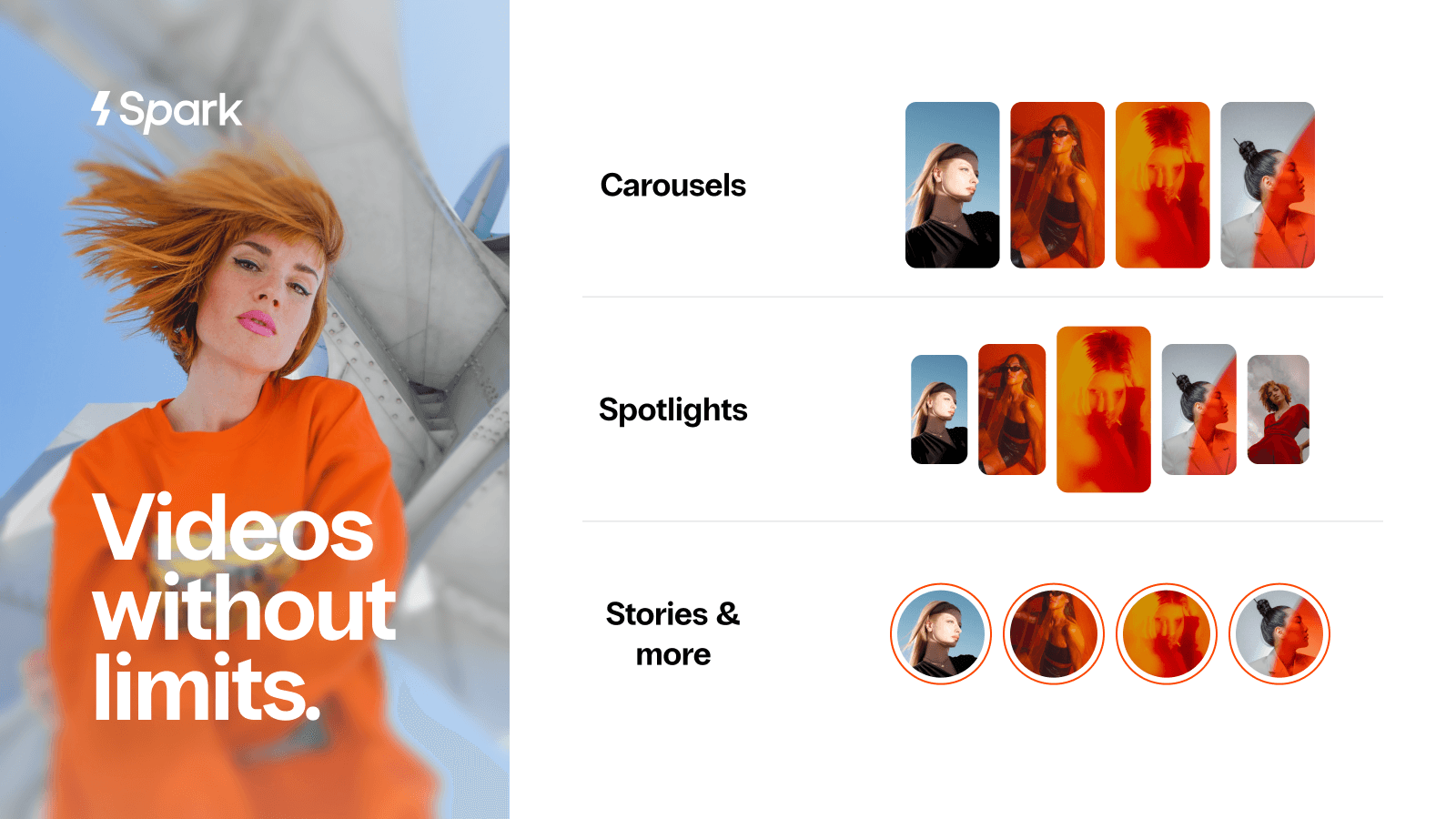 Spark — UGC Video Carousel screenshot 1