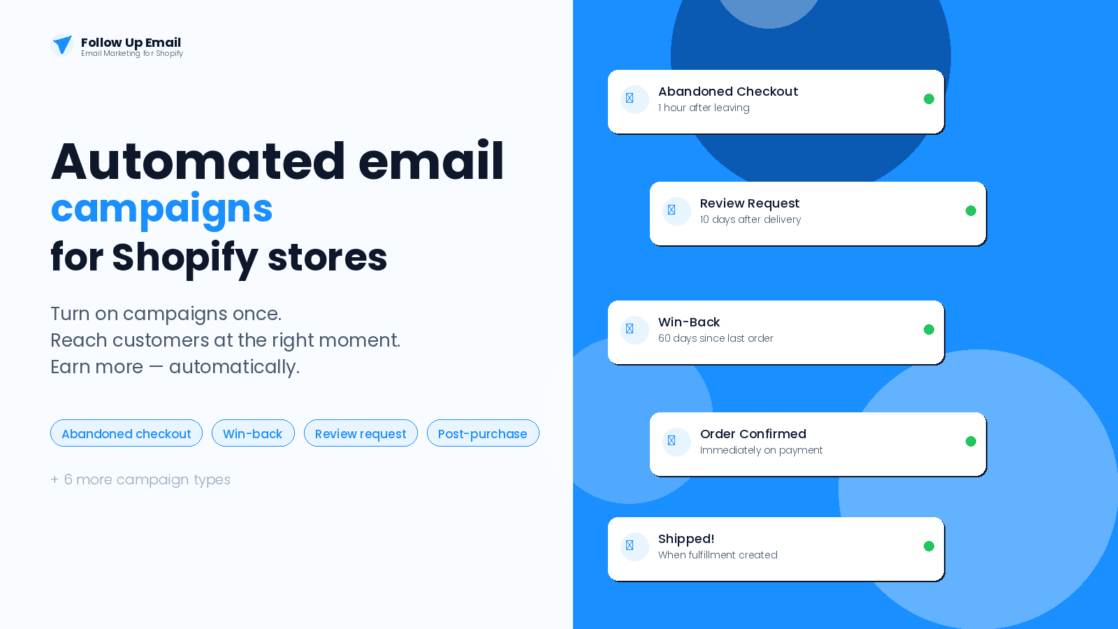 Klax Follow‑Up Email Marketing screenshot 1