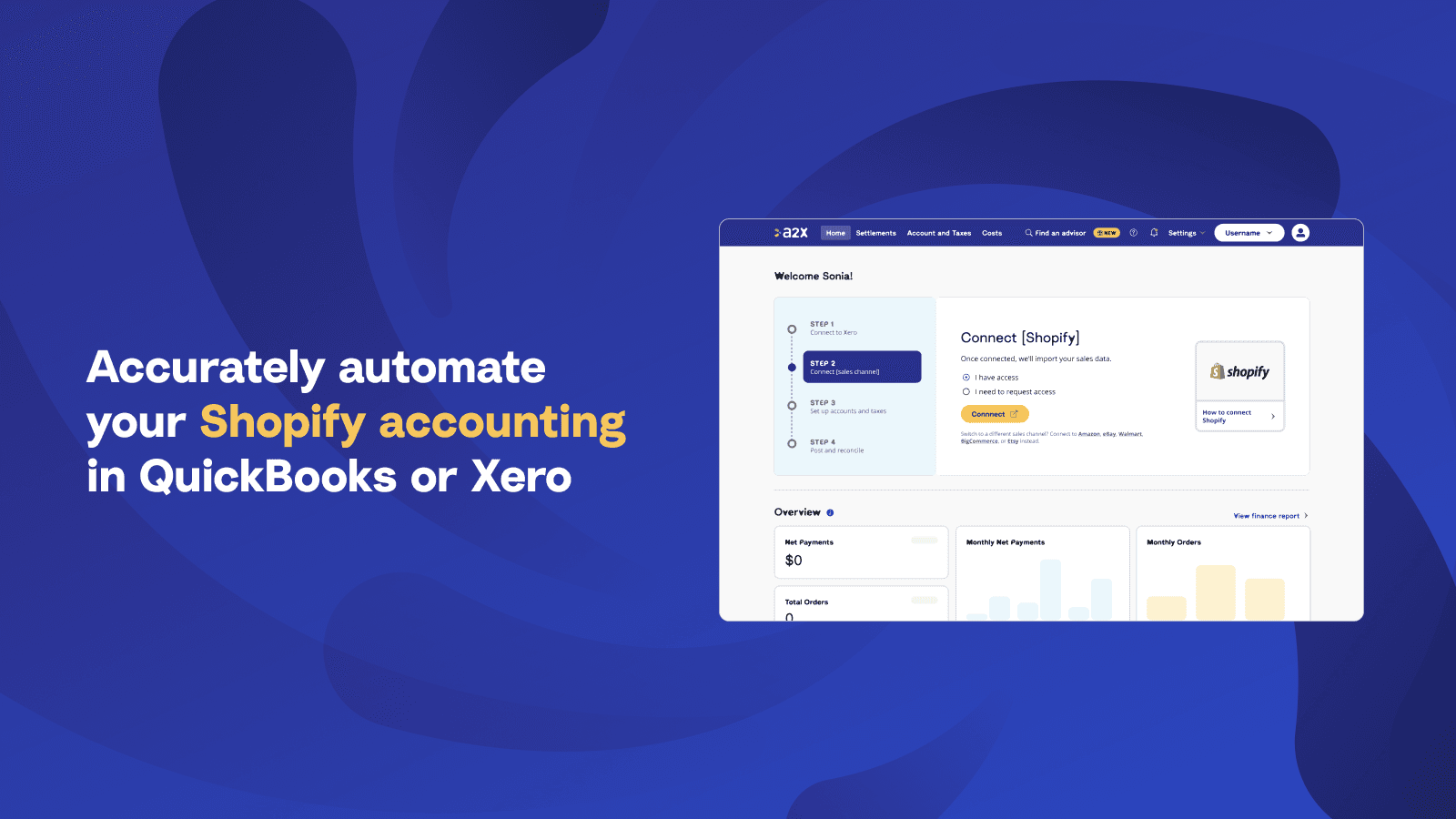 A2X Sync for QuickBooks & Xero screenshot 1