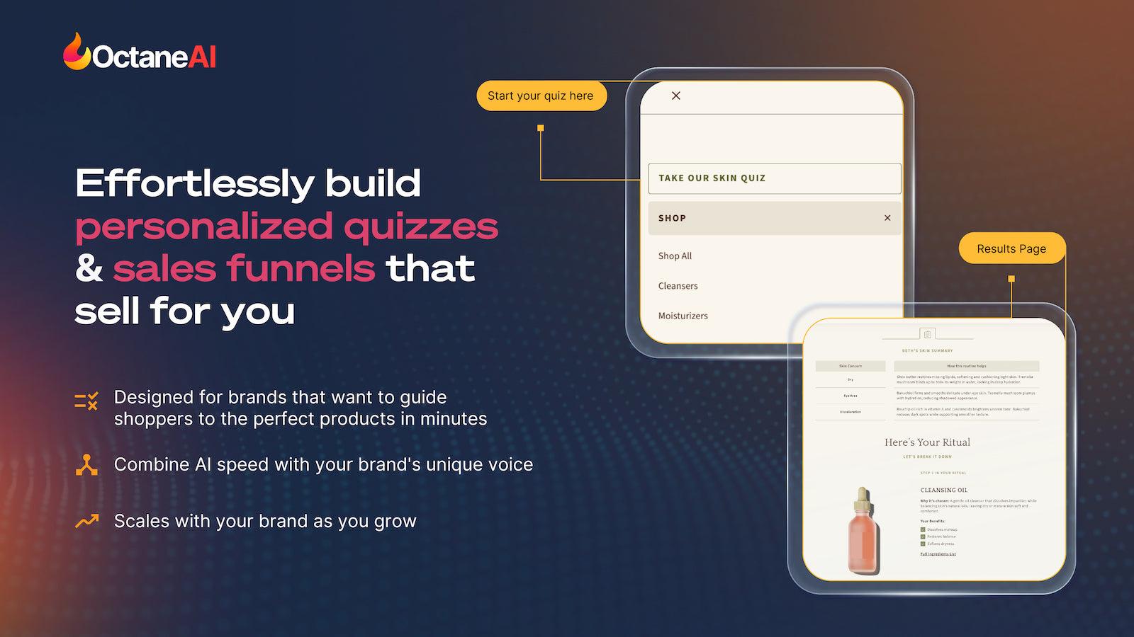 Octane AI: Advanced Quiz Maker screenshot 1