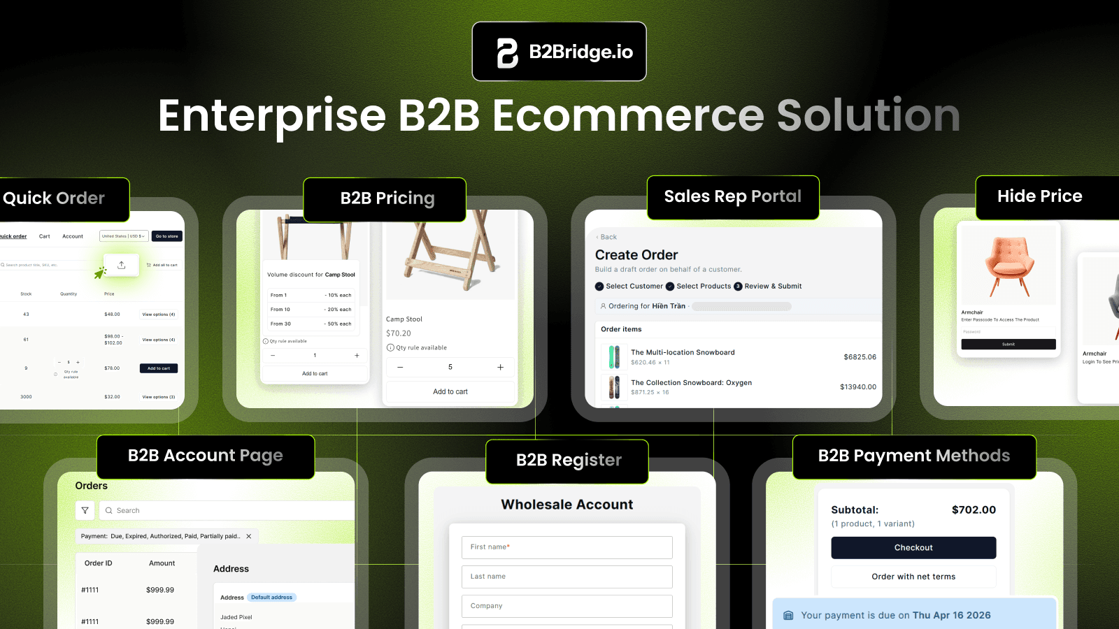B2Bridge B2B Wholesale Pricing screenshot 1