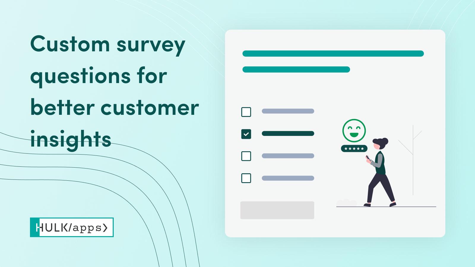 Hulk NPS Post Purchase Survey screenshot 1