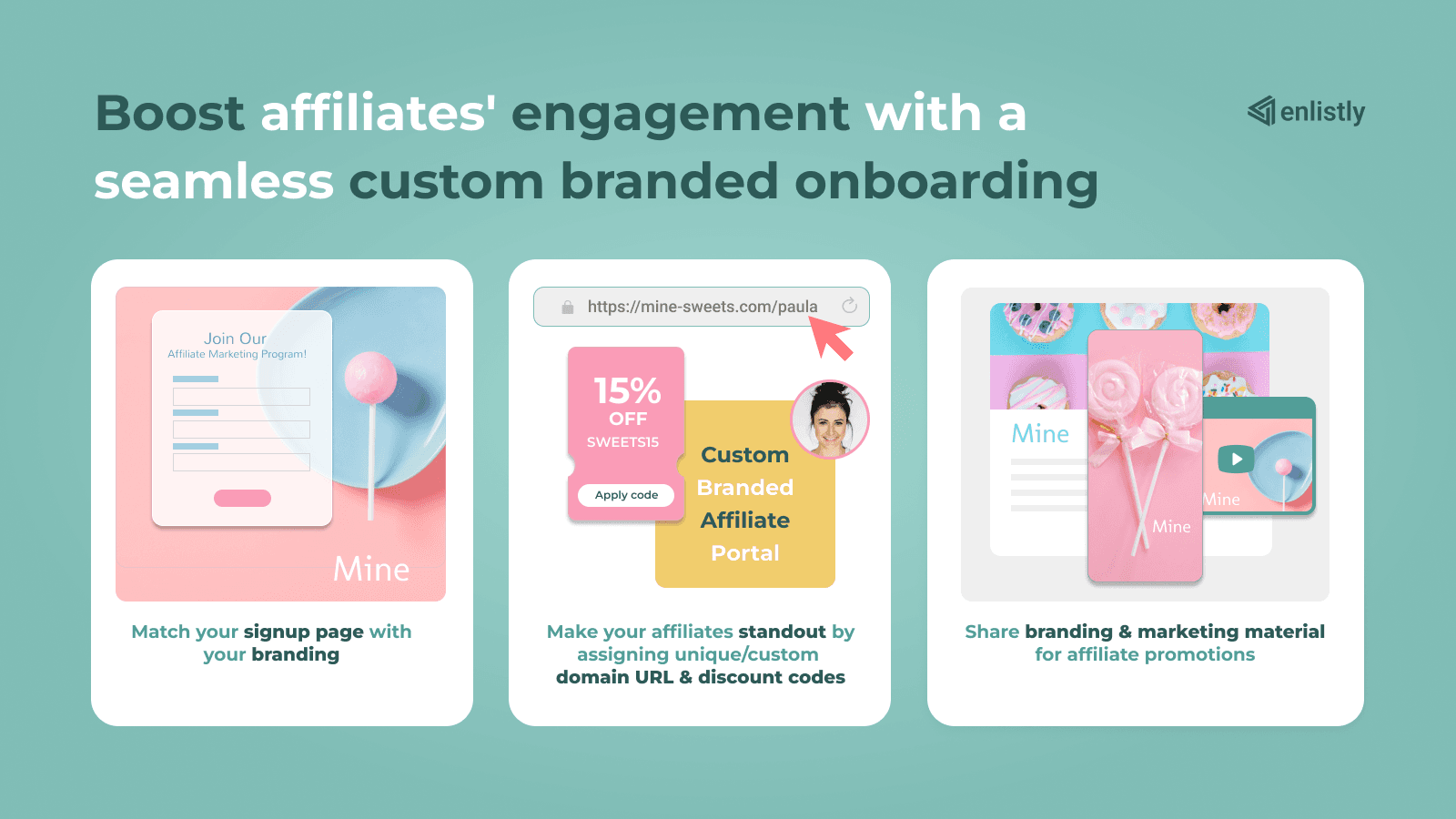 Enlistly Affiliate, Influencer screenshot 2