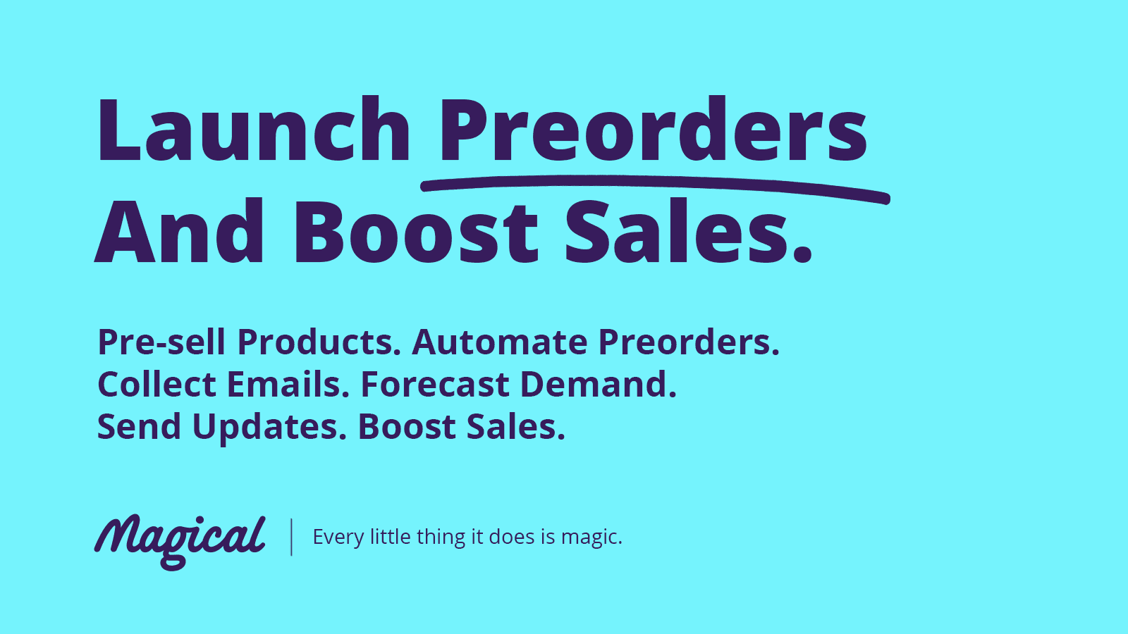 Magical Preorder & Presale screenshot 1