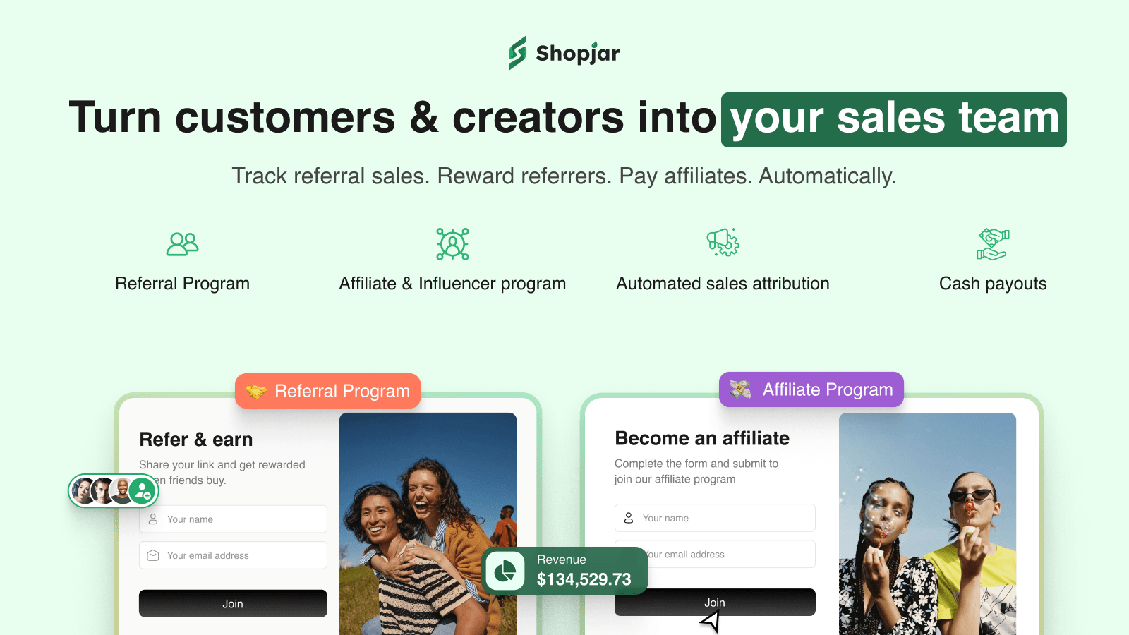Referral Program ‑ Shopjar screenshot 1