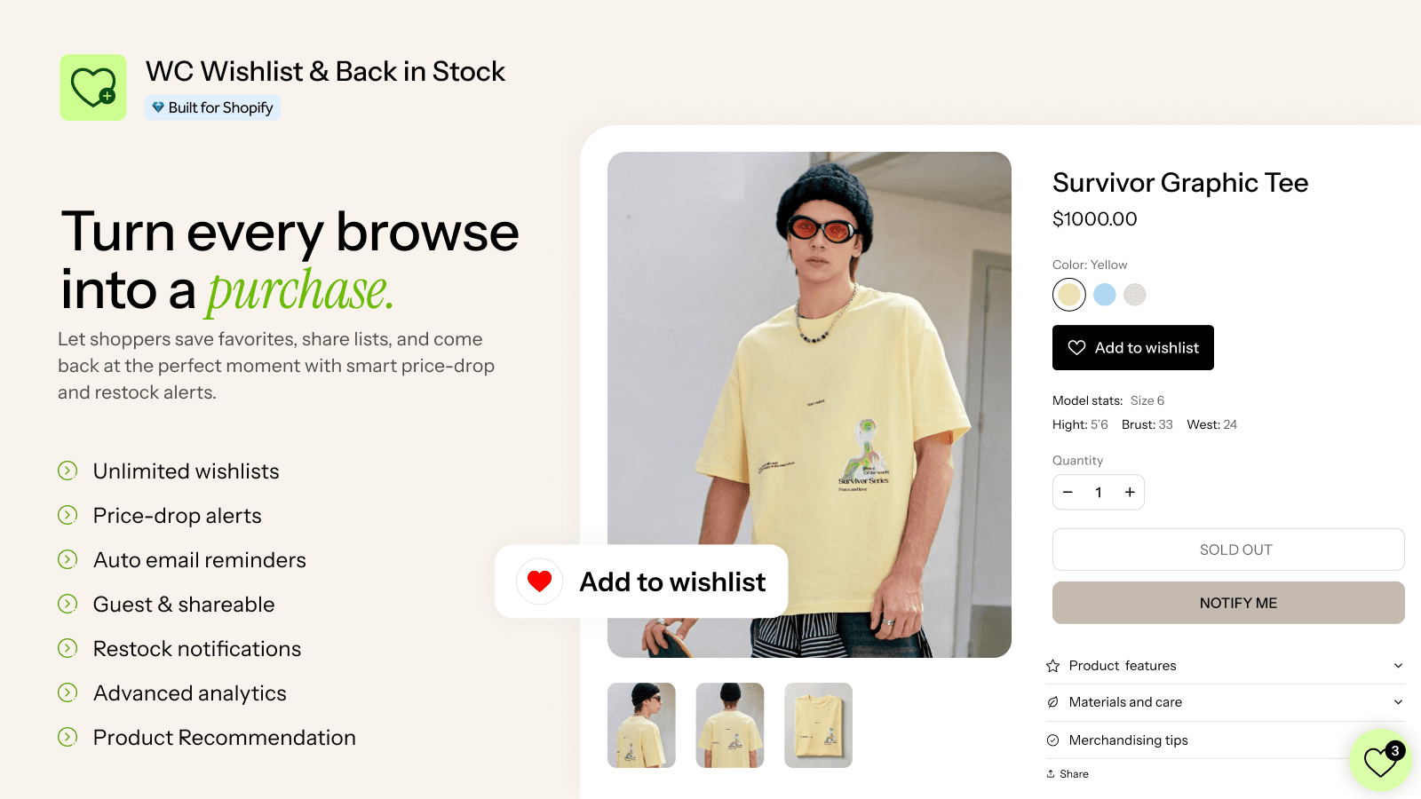 WC Wishlist & Back in Stock screenshot 1