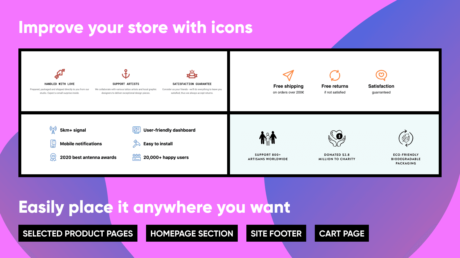 PX Trust Badges & Icons screenshot 1