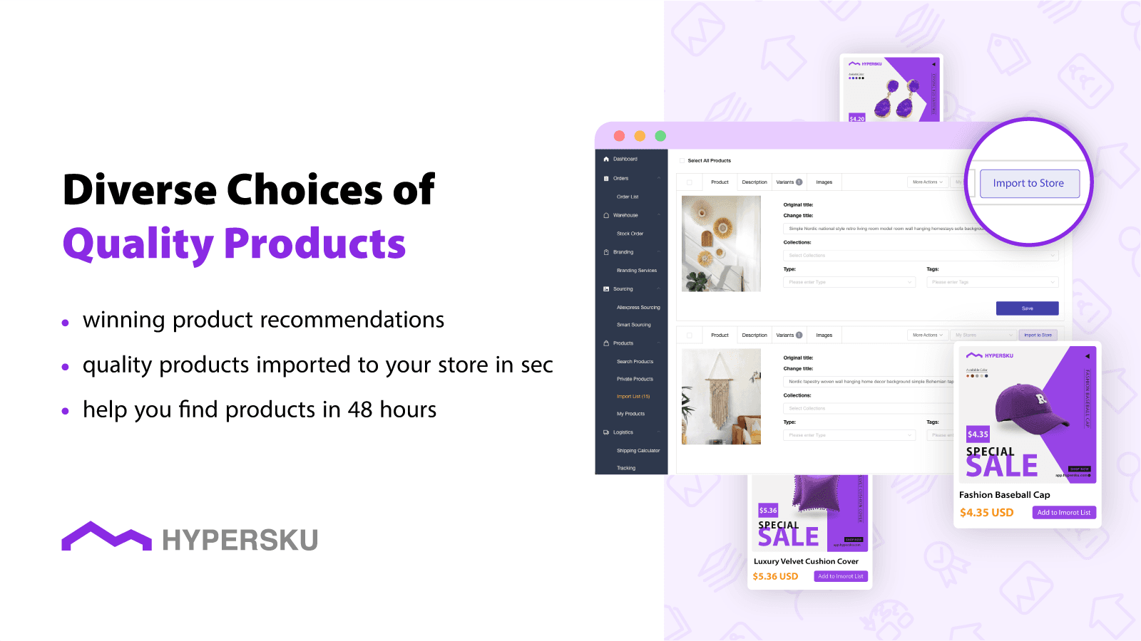 HyperSKU – POD & Dropshipping screenshot 1