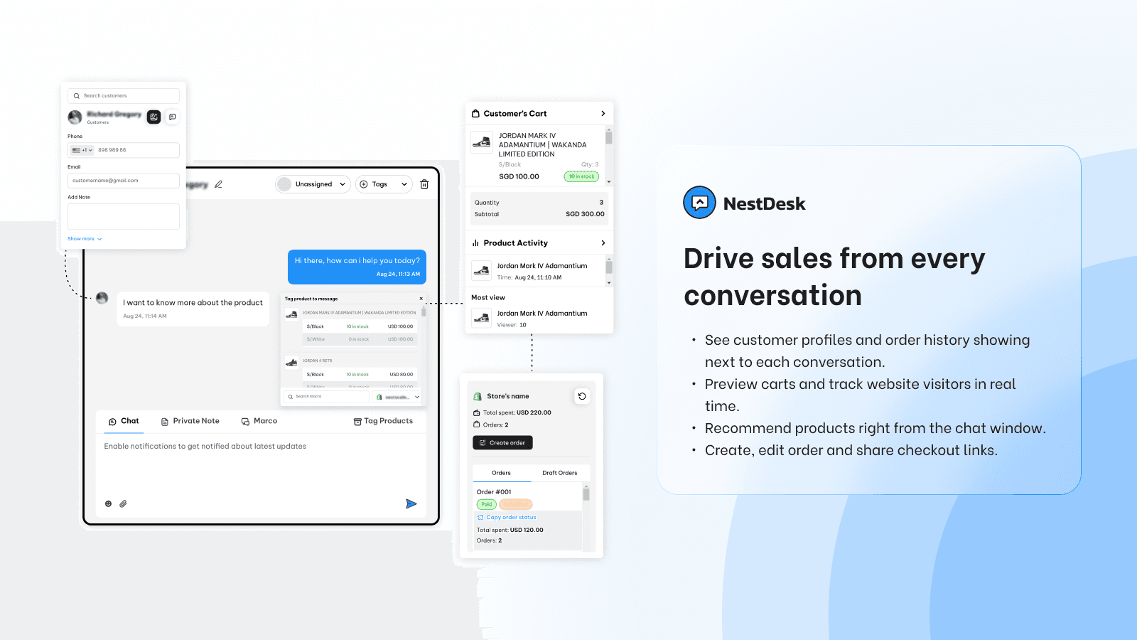NestDesk AI Agents & AI Chat screenshot 2
