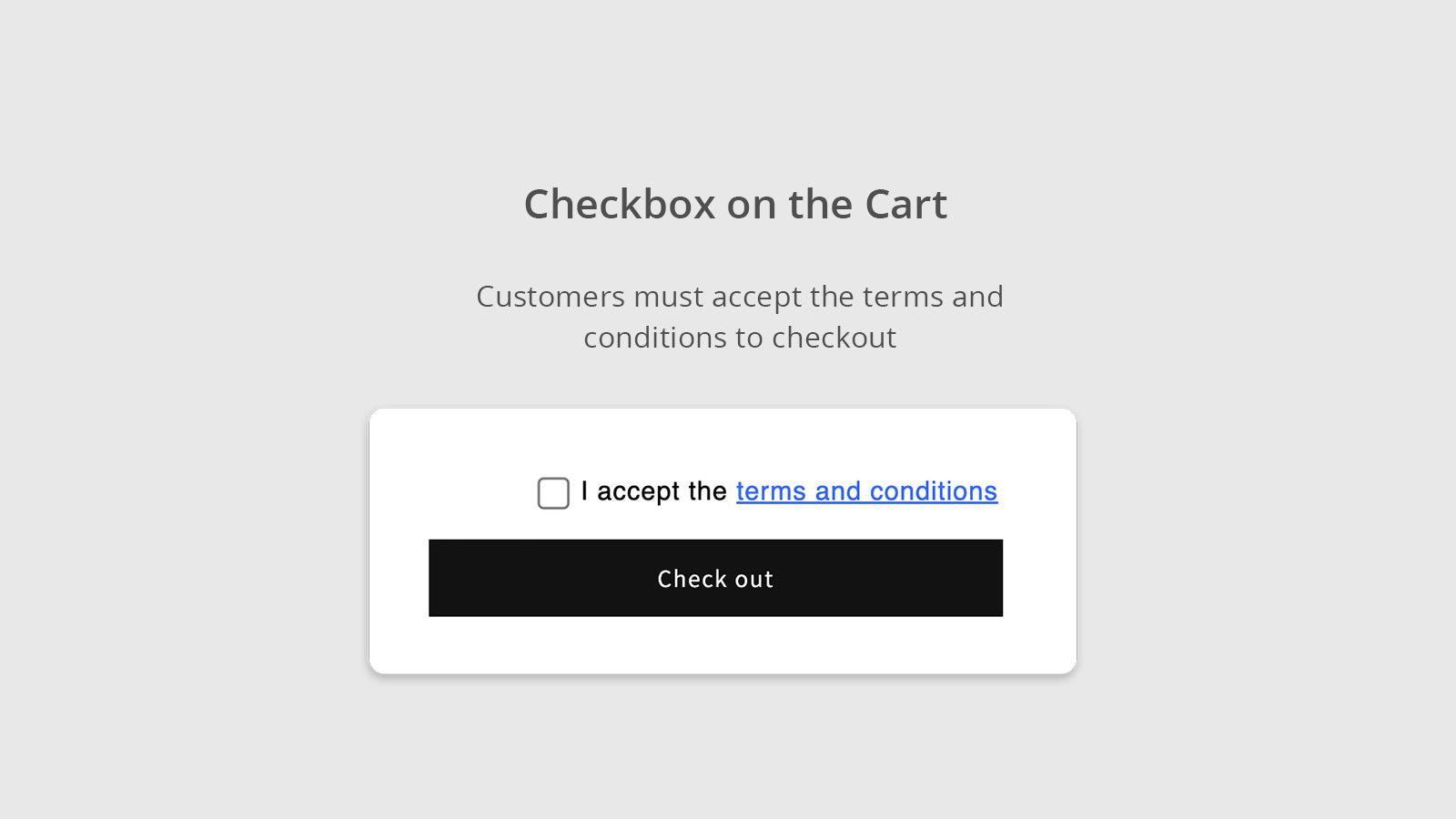 RA Term and Condition Checkbox screenshot 2