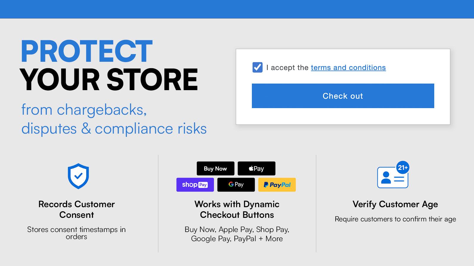 RA Term and Condition Checkbox screenshot 1
