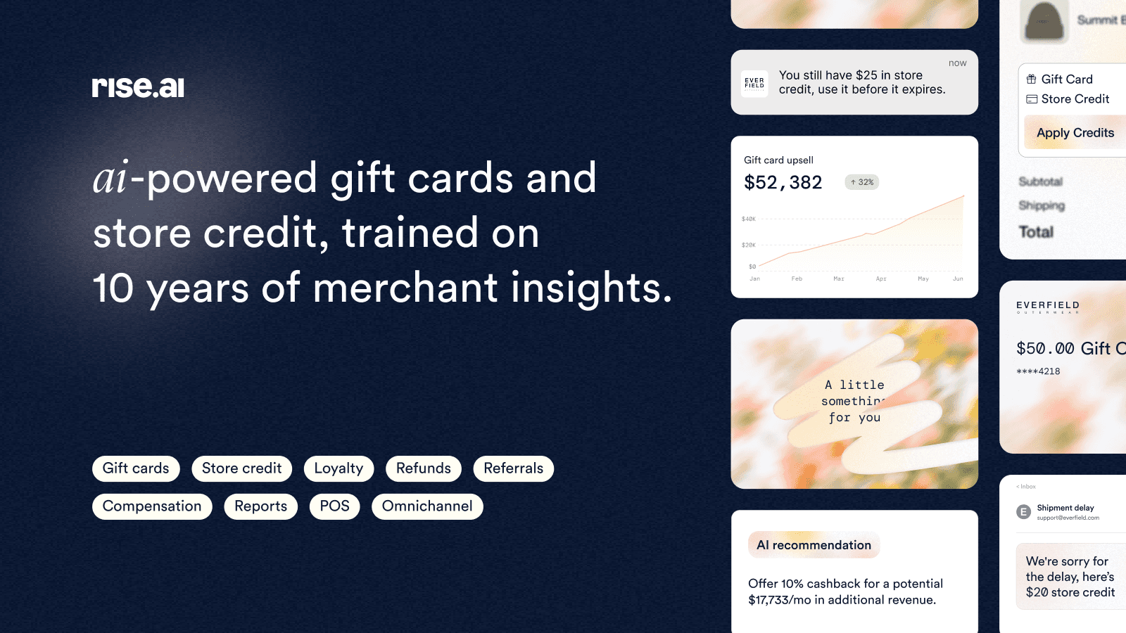 Rise Gift Cards & Store Credit screenshot 1