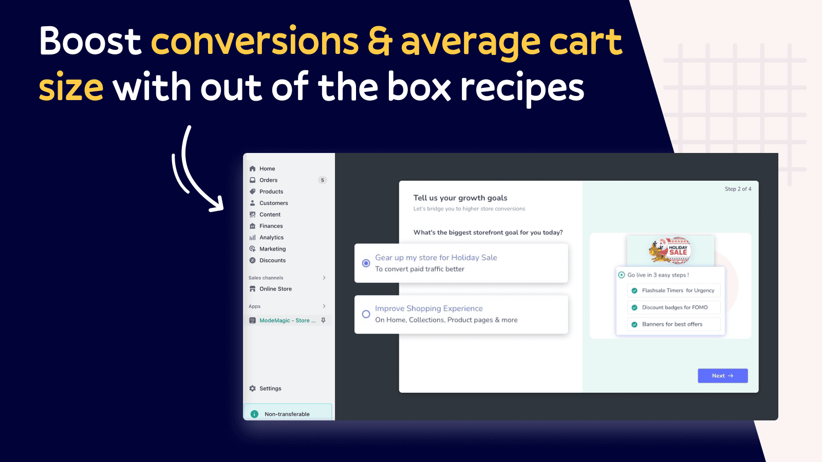 ModeMagic ‑ Store Conversions screenshot 2