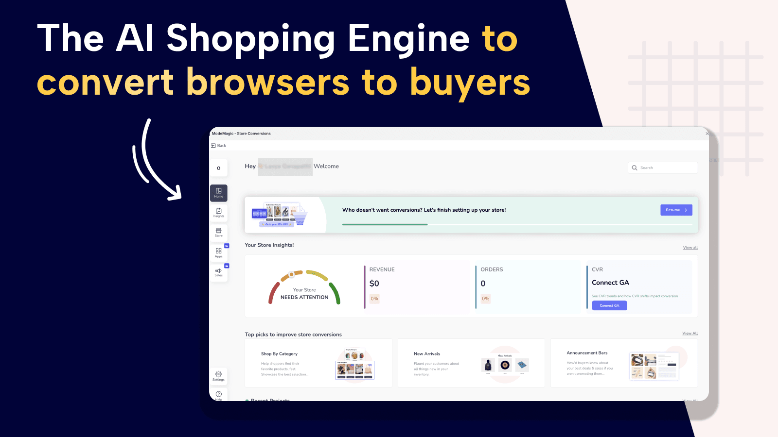 ModeMagic ‑ Store Conversions screenshot 1