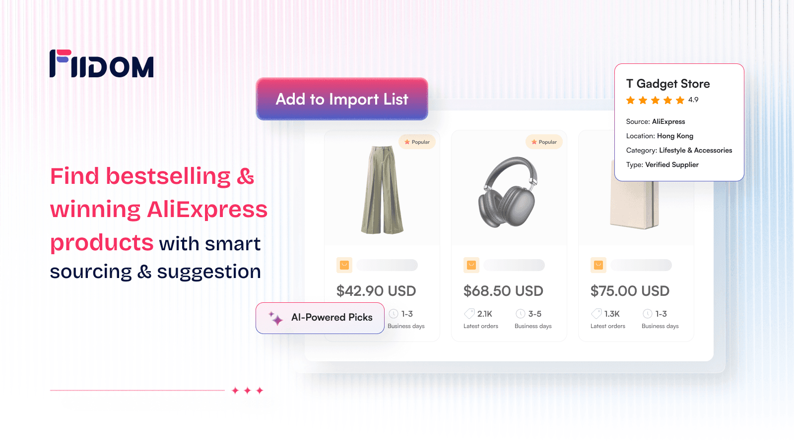 FD AliExpress Dropshipping POD screenshot 2