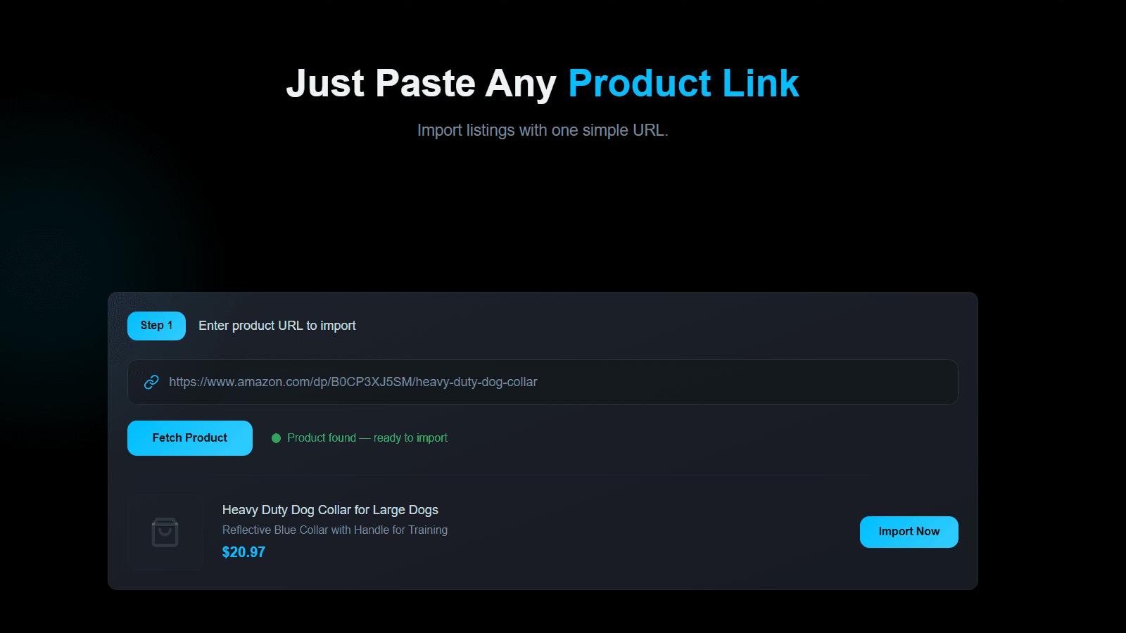 Robo Product Importer screenshot 2