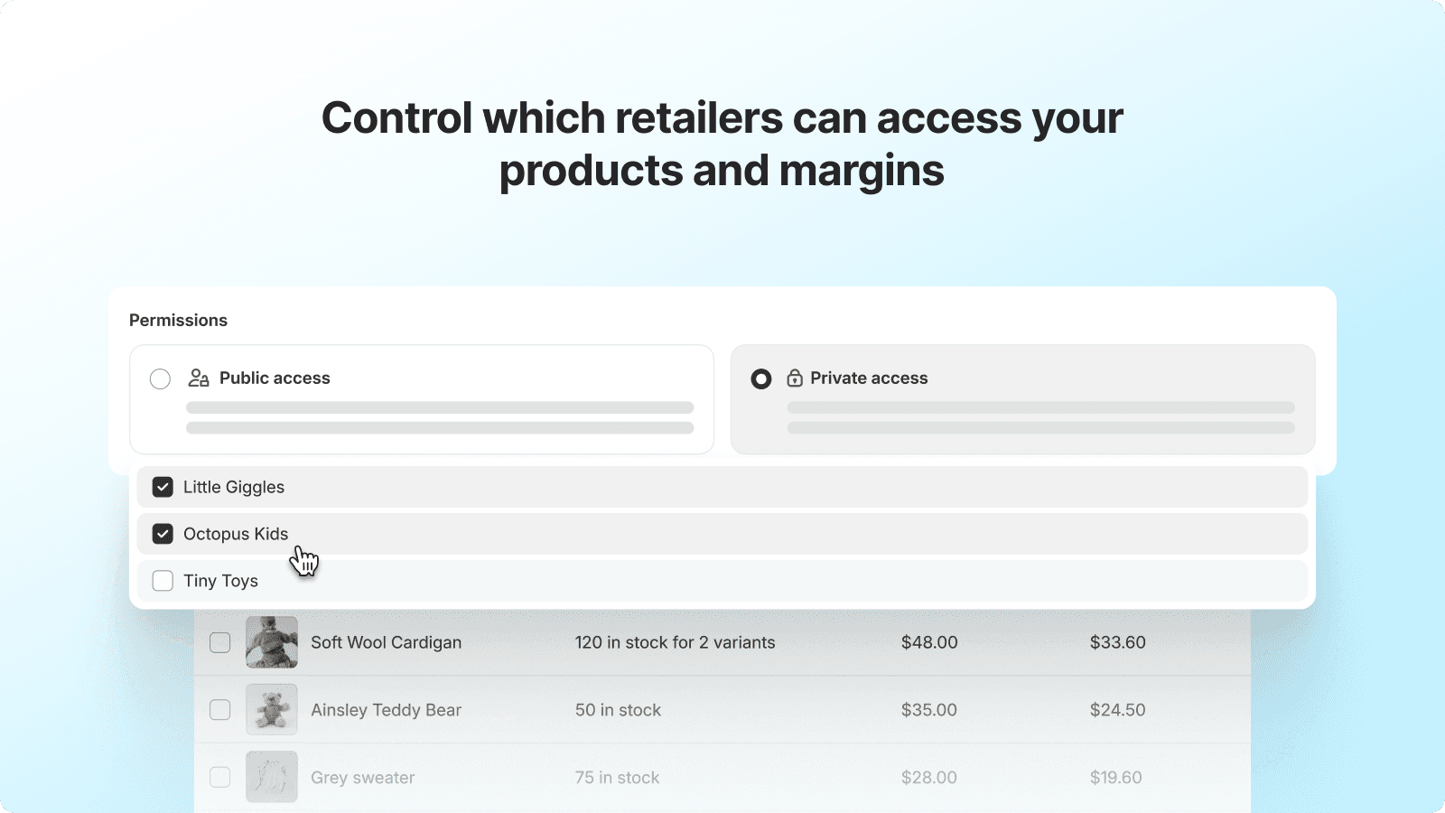 Shopify Collective: Supplier screenshot 2