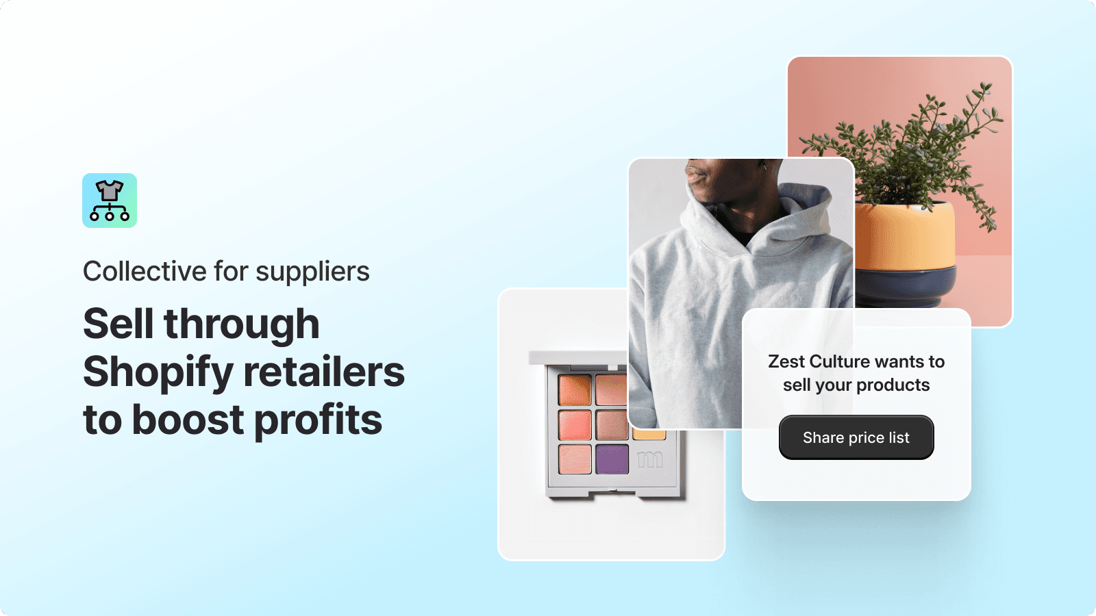 Shopify Collective: Supplier screenshot 1