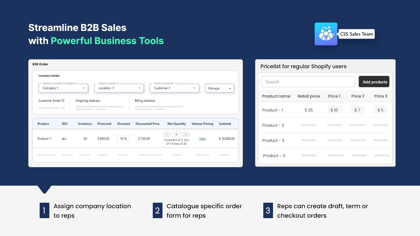 CSS Sales Team screenshot 2