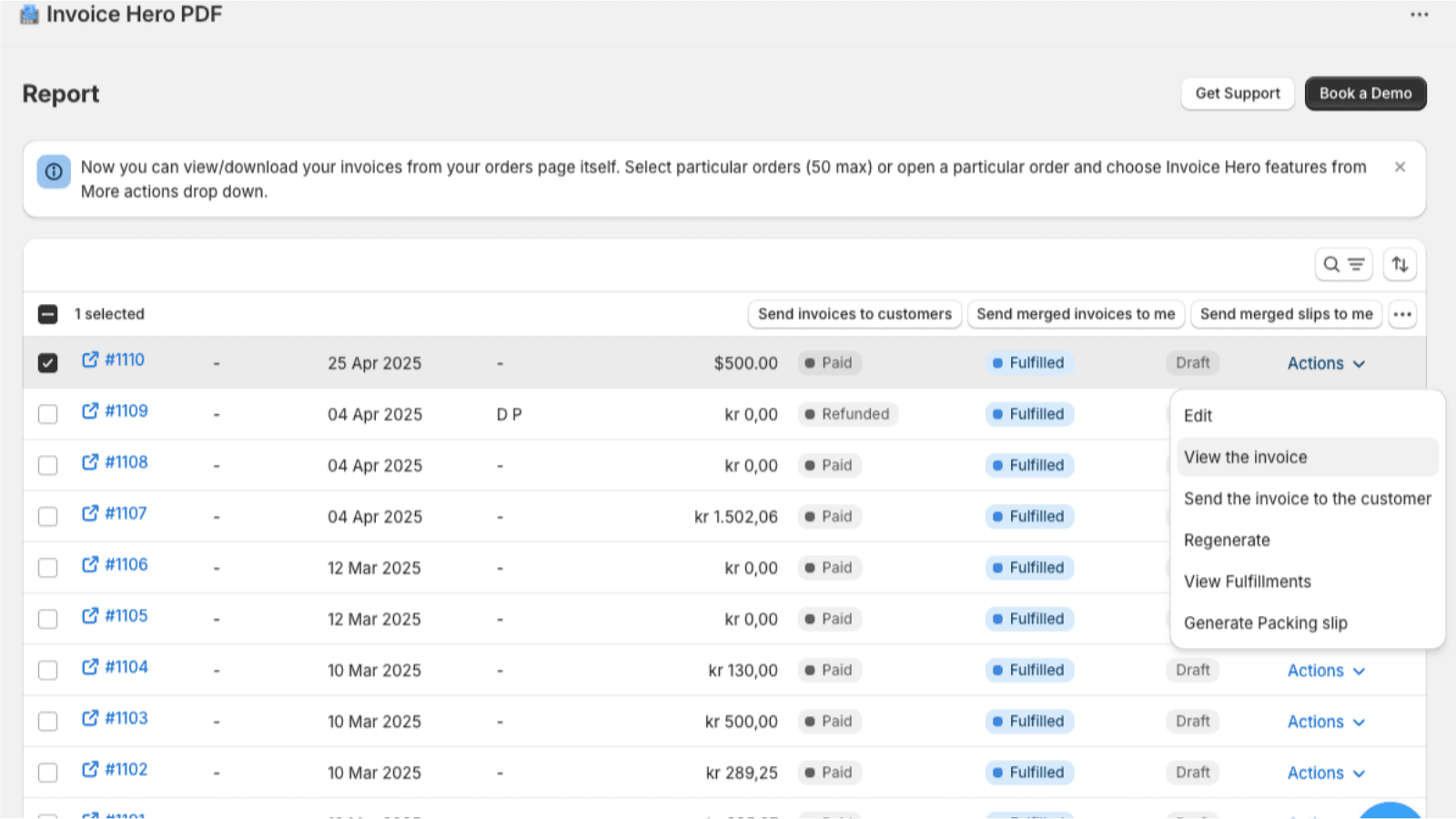 Invoice Hero screenshot 1
