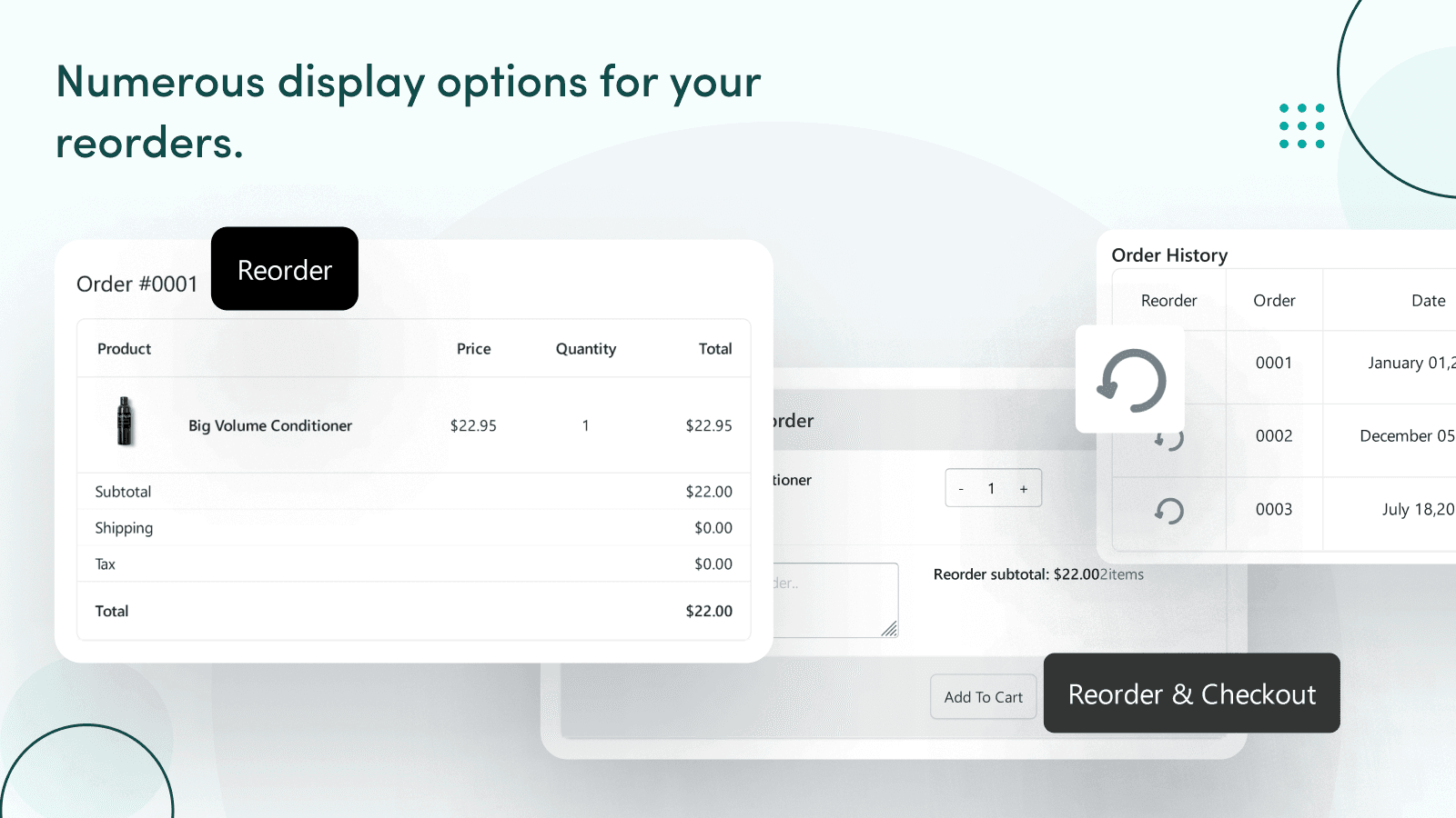 Reorder Buy Again Repeat Order screenshot 2