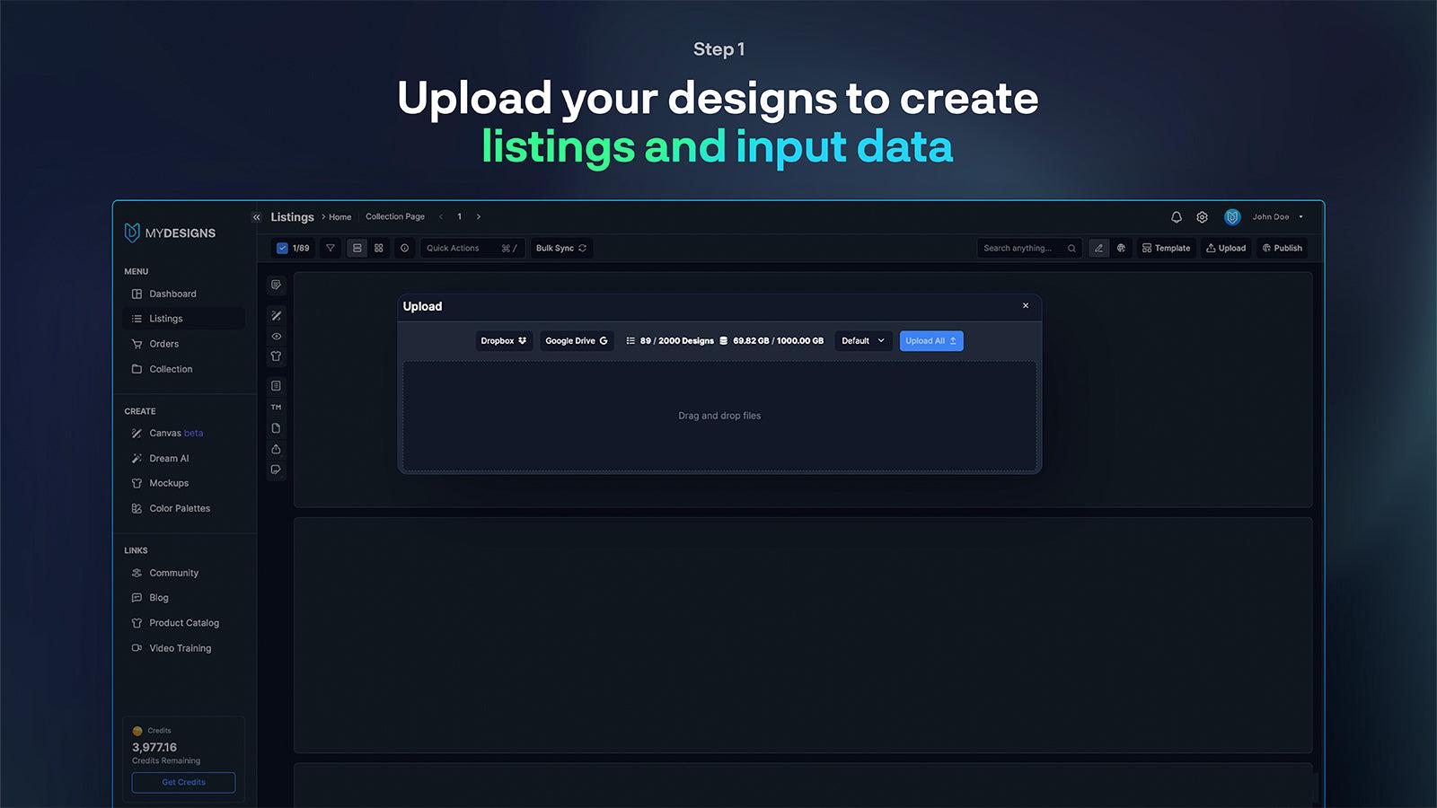 MyDesigns: Print on Demand screenshot 2