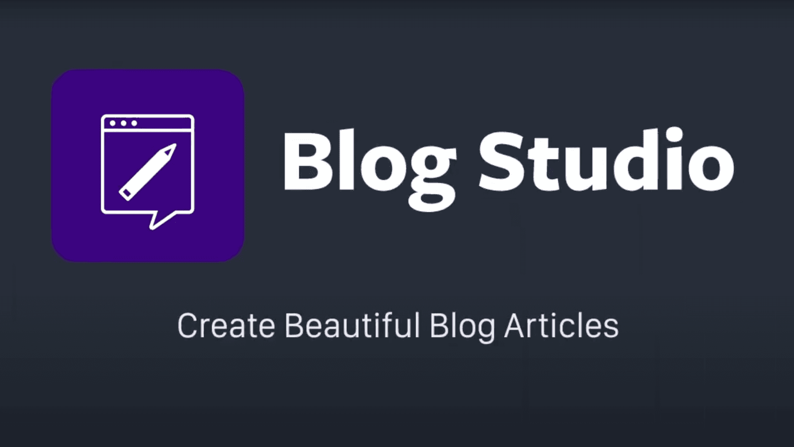 Blog Studio screenshot 1
