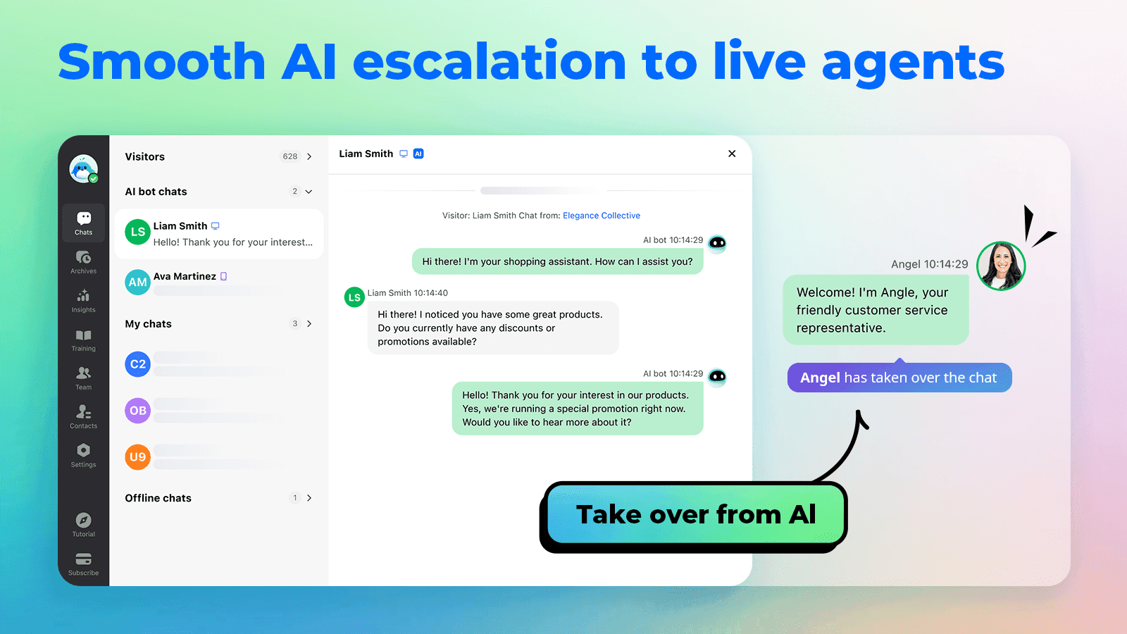 BestChat: AI Chatbot+Live Chat screenshot 2