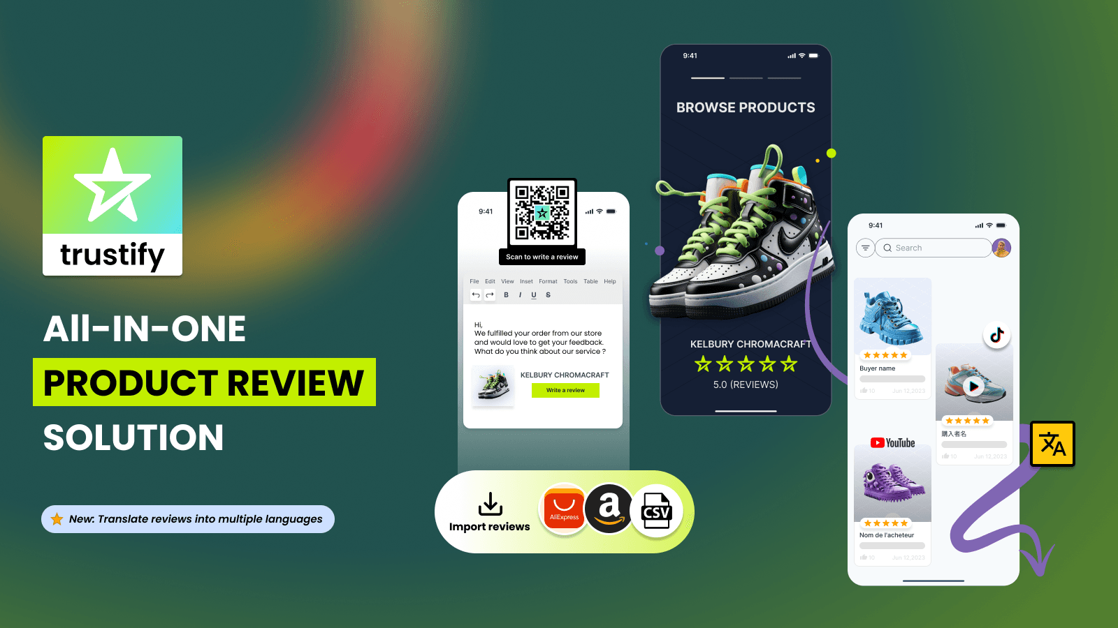 Trustify: Product Reviews App screenshot 1
