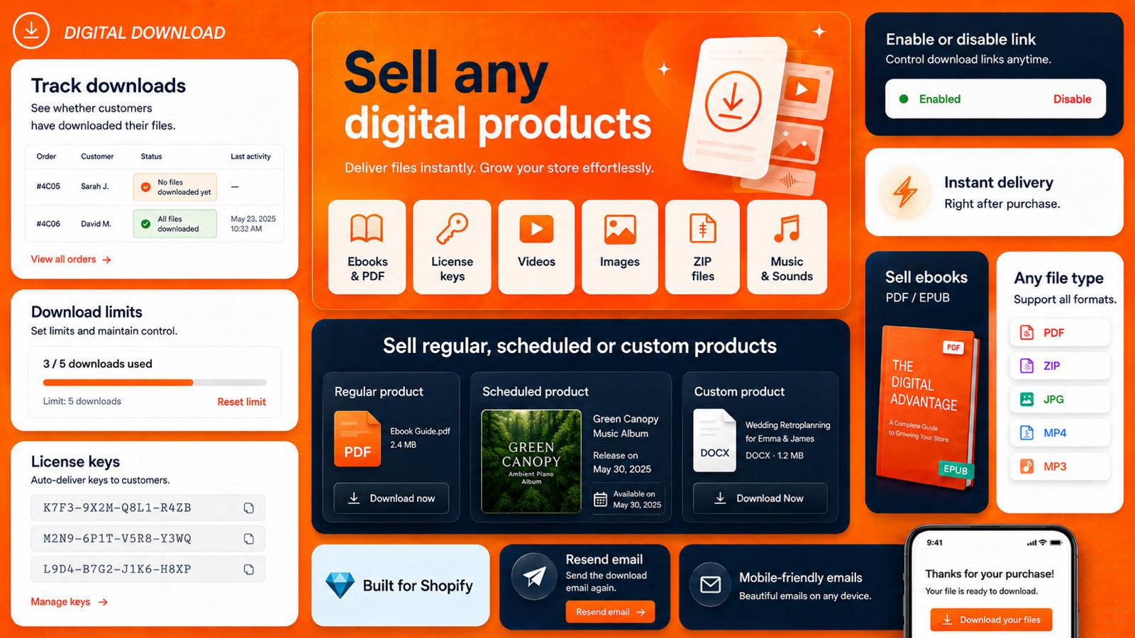 Digital Downloads PDF file BIG screenshot 2