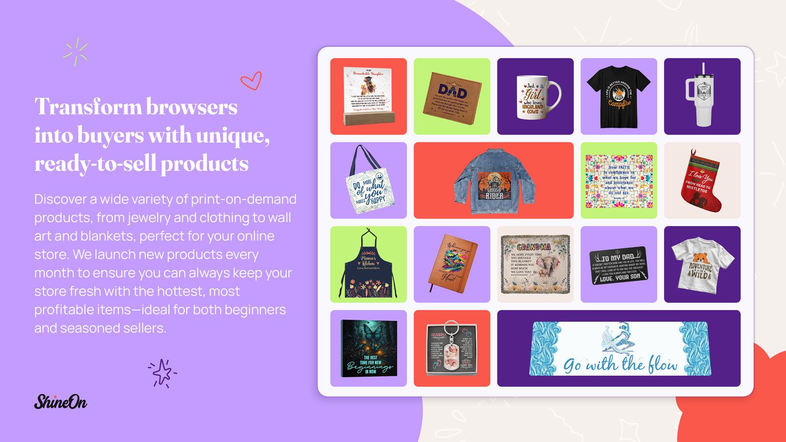 ShineOn: Print On Demand screenshot 1