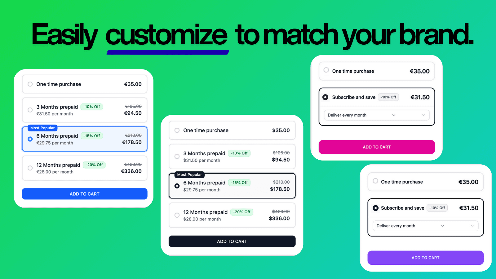 Ongoing Subscriptions App screenshot 2