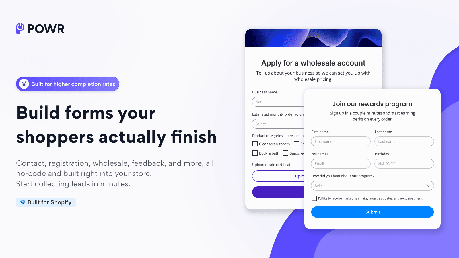 POWR Contact Form Builder screenshot 1