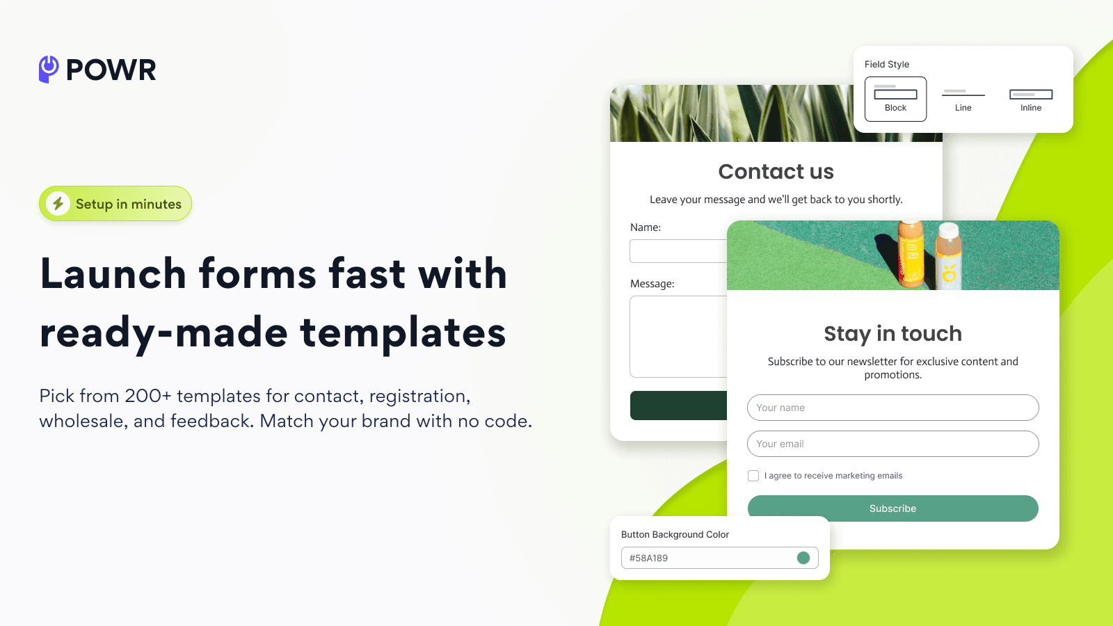 POWR Contact Form Builder screenshot 2