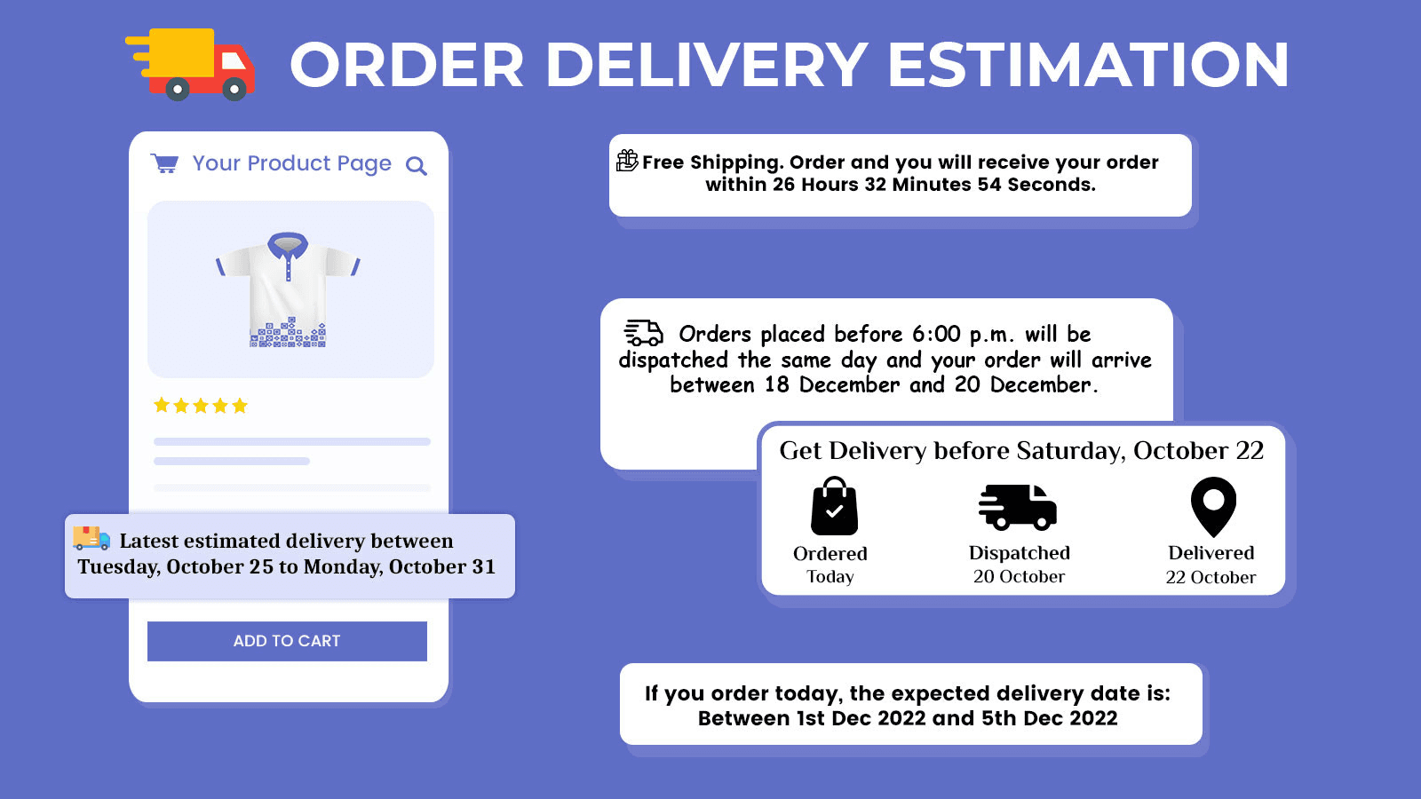 Plex: Delivery Estimation Date screenshot 1