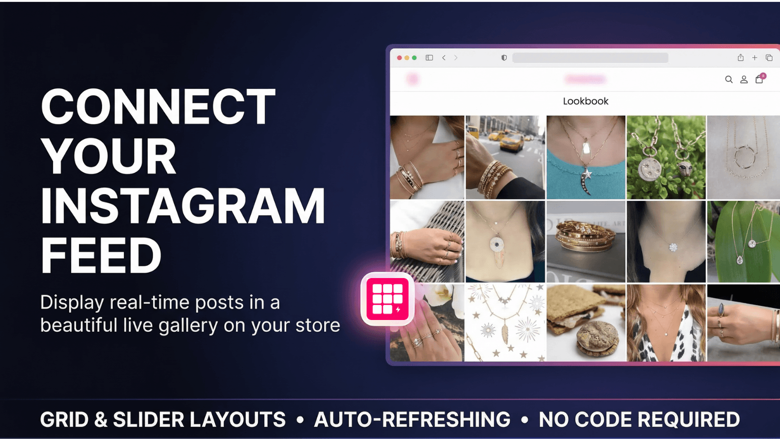 RPTR Instagram Feed Connect screenshot 1