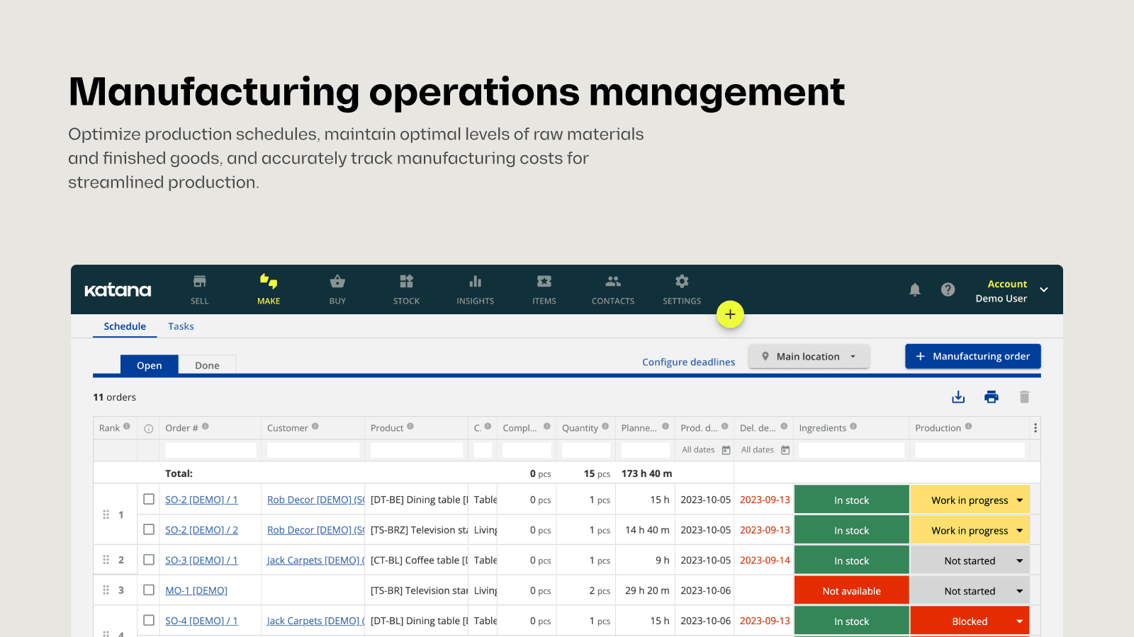 Katana Cloud Inventory screenshot 1