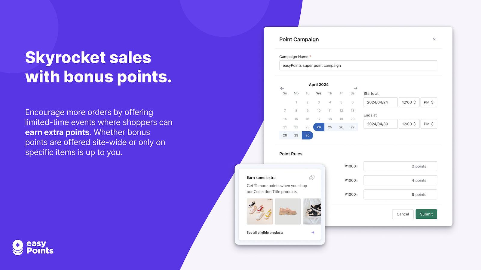 easyPoints screenshot 2