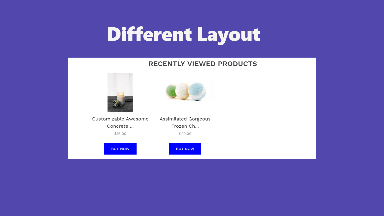 JustViewed ‑ Recently Products screenshot 2