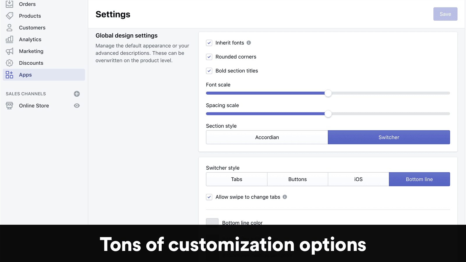 Amp Product Descriptions screenshot 1