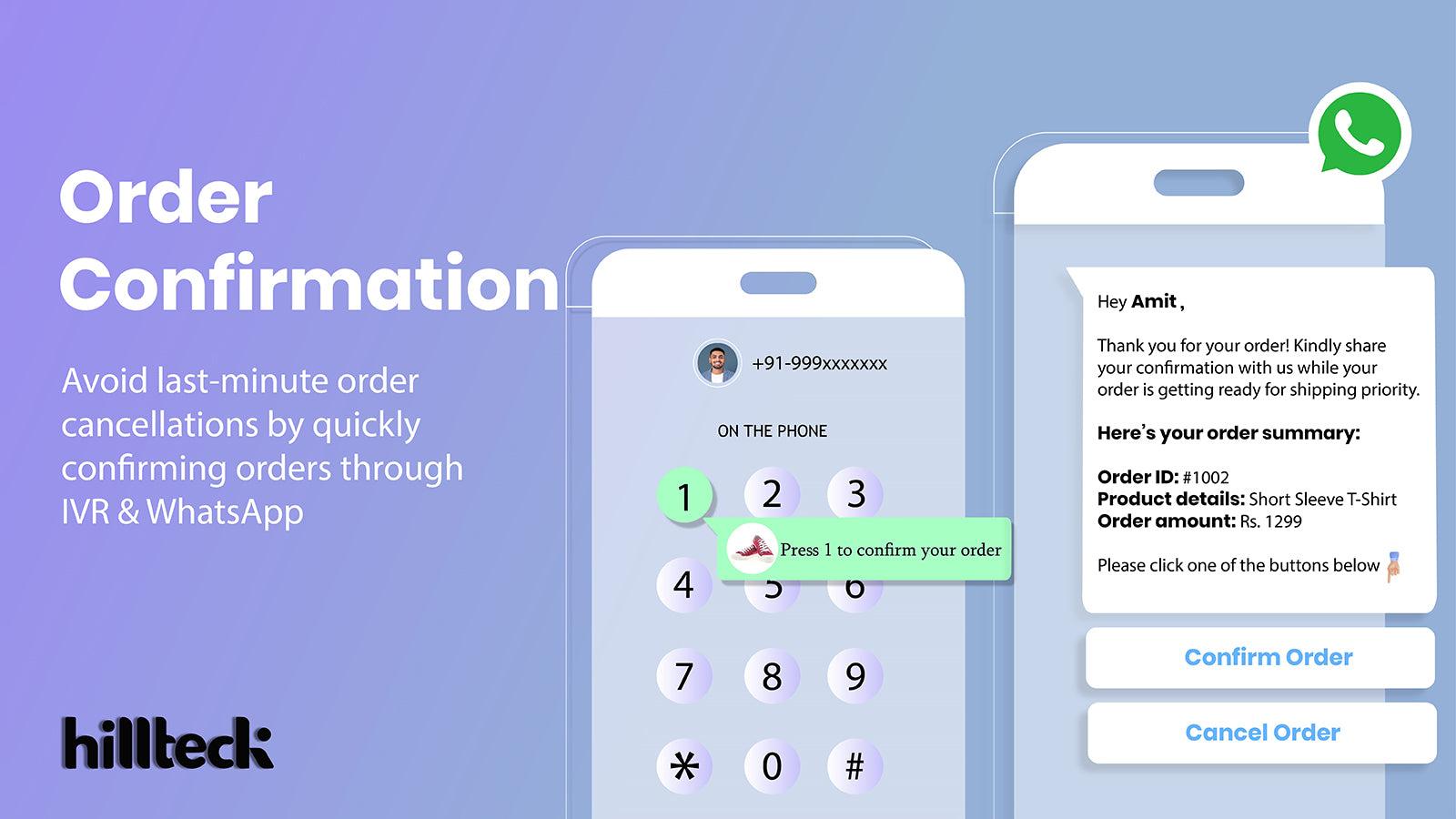 Hillteck: Verify COD Orders screenshot 2