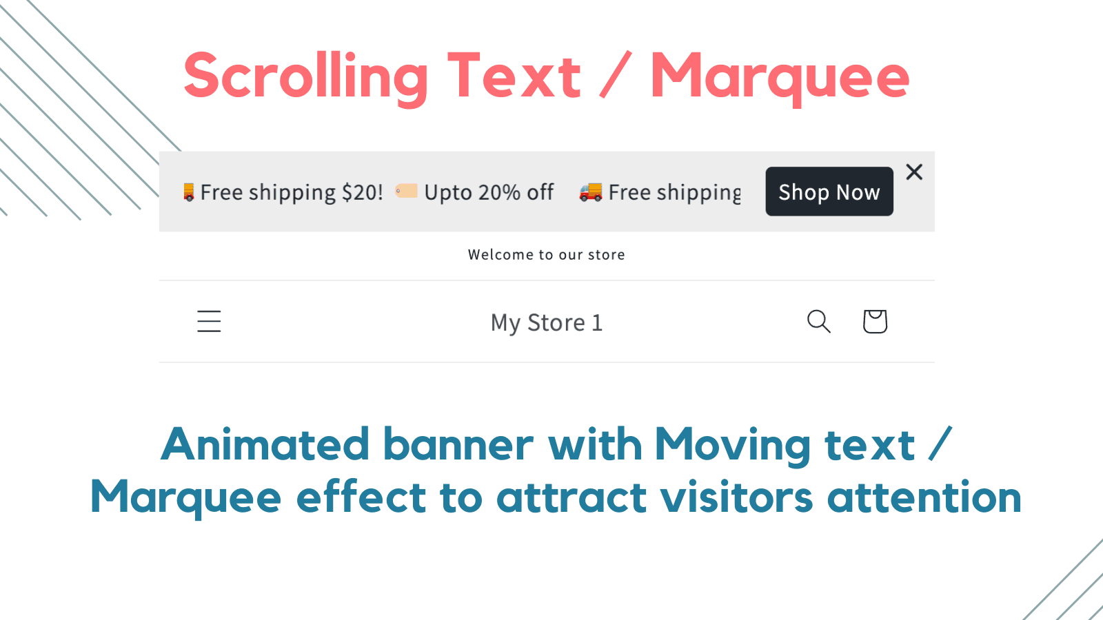 Profy Banner & Countdown Timer screenshot 2