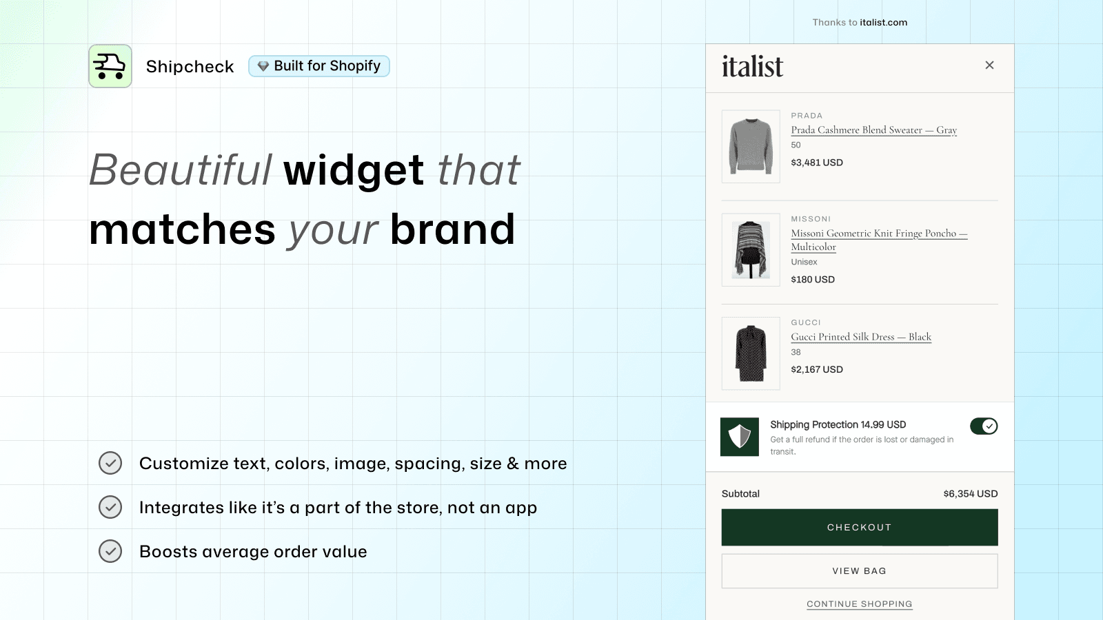 Shipping Protection —Shipcheck screenshot 2