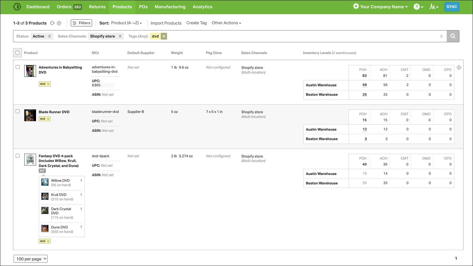Ordoro Inventory and Shipping screenshot 2