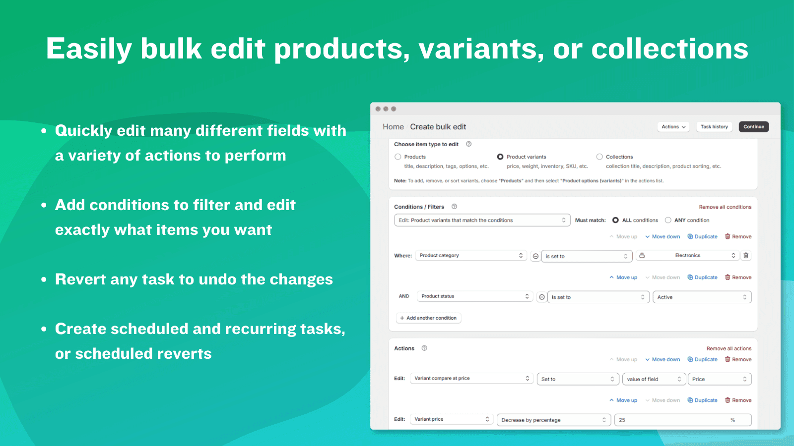 QuickEdit: Bulk Product Edit screenshot 1