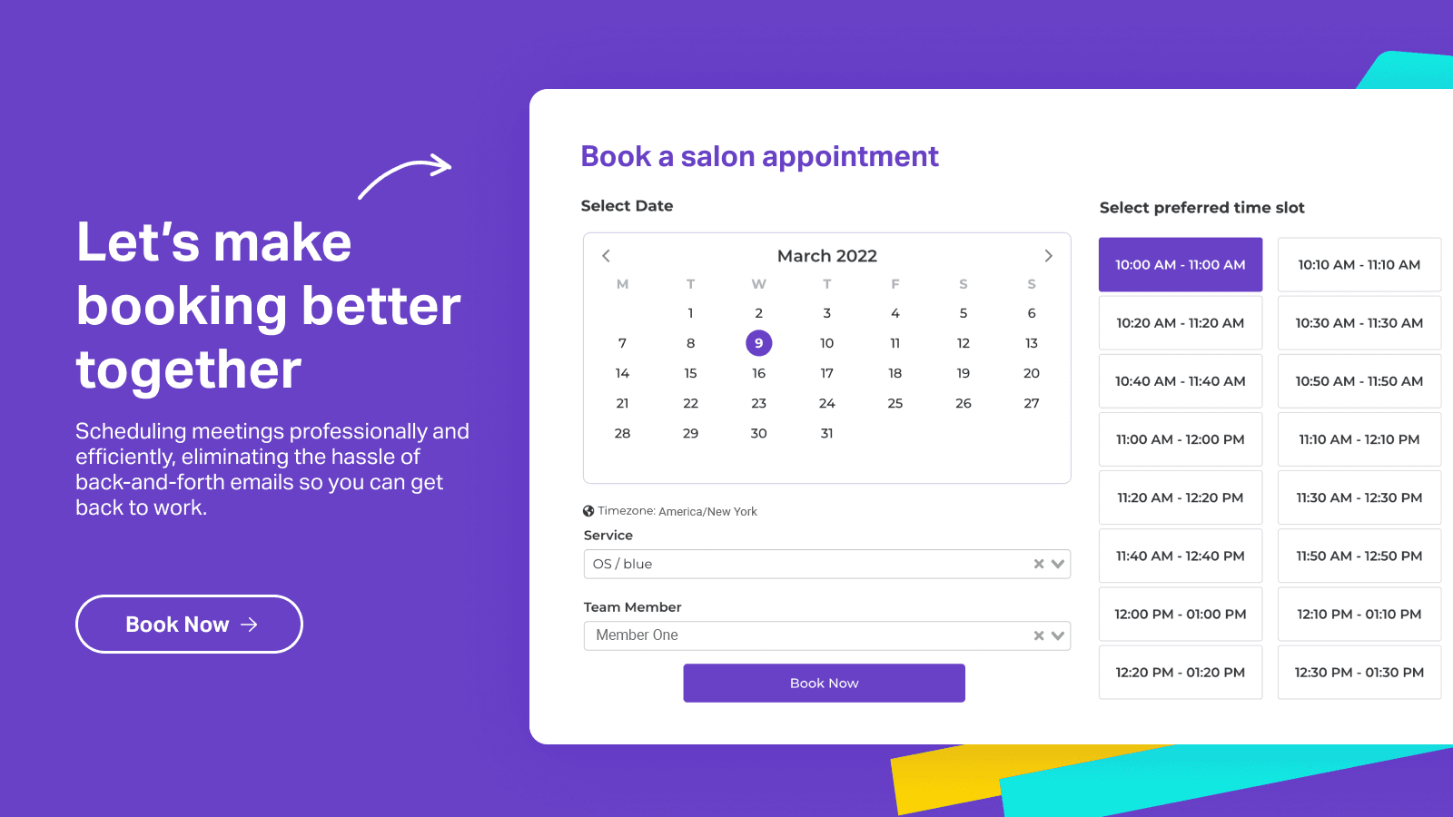Appointment Booking App Apntly screenshot 1