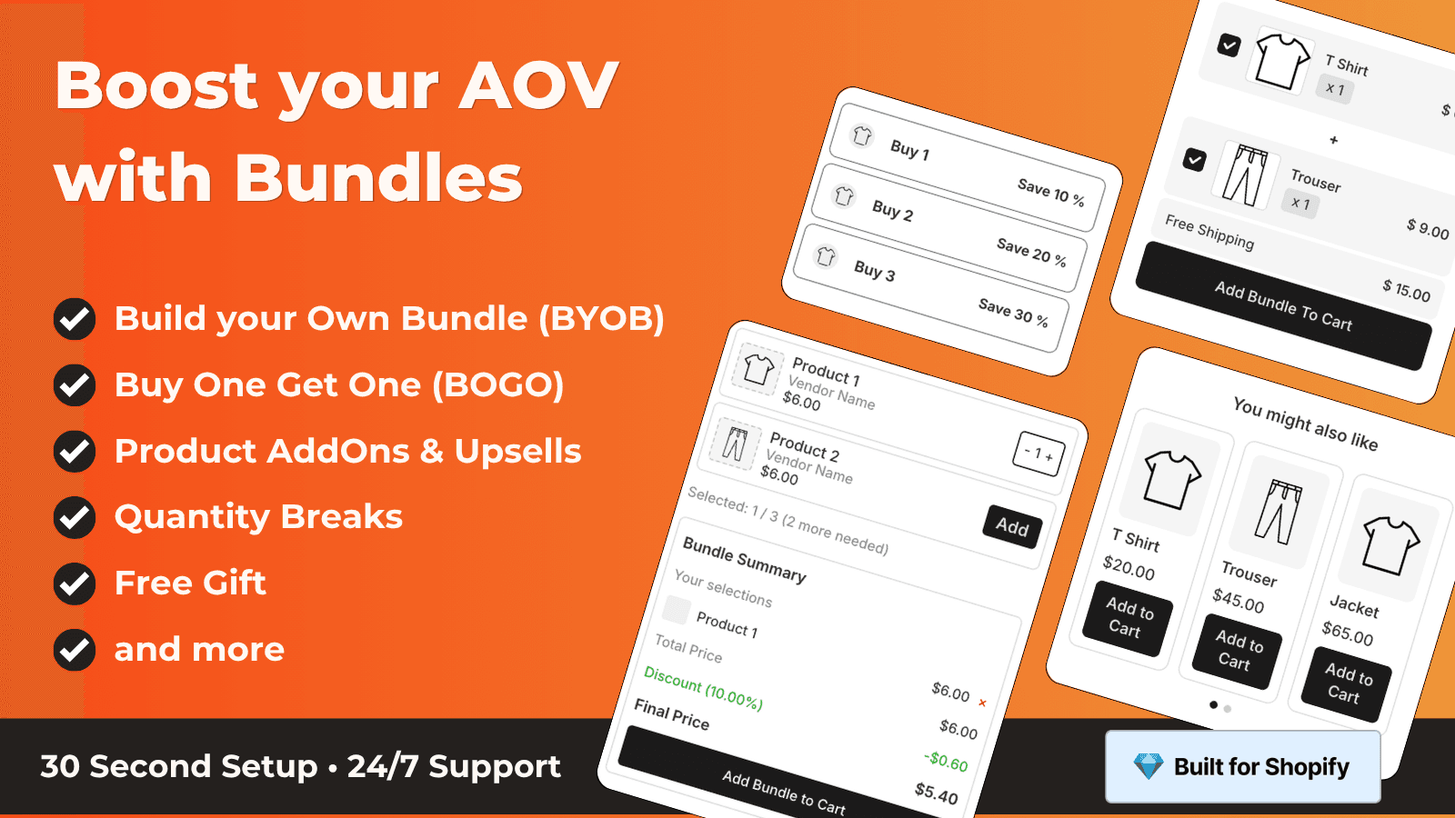HA Bundle Upsell, BYOB, BOGO screenshot 1