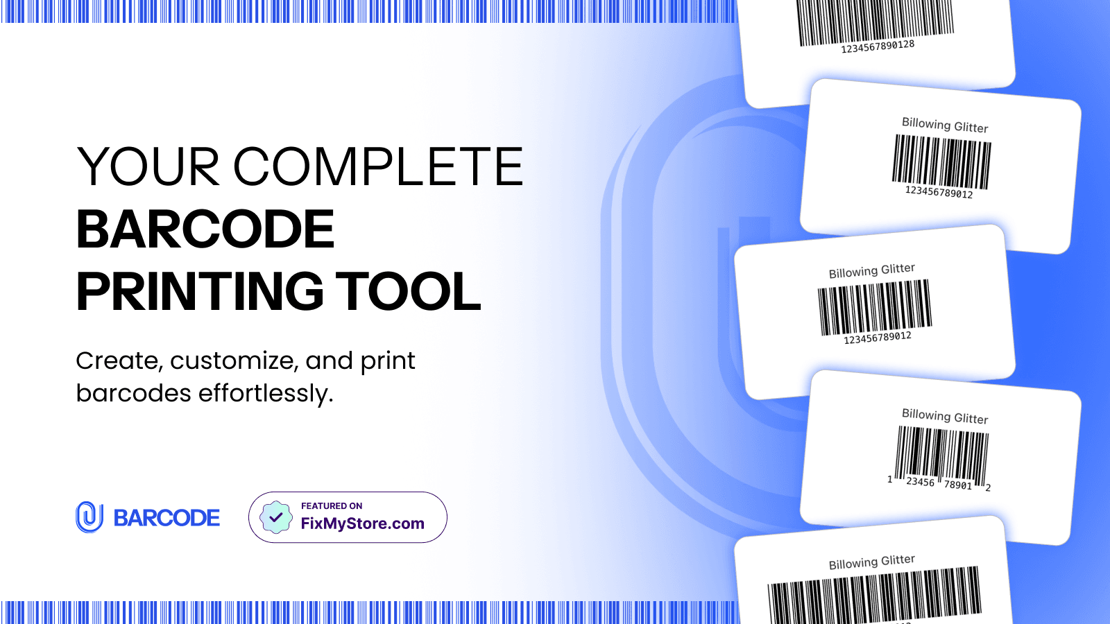 F: Retail Barcode Generator screenshot 1