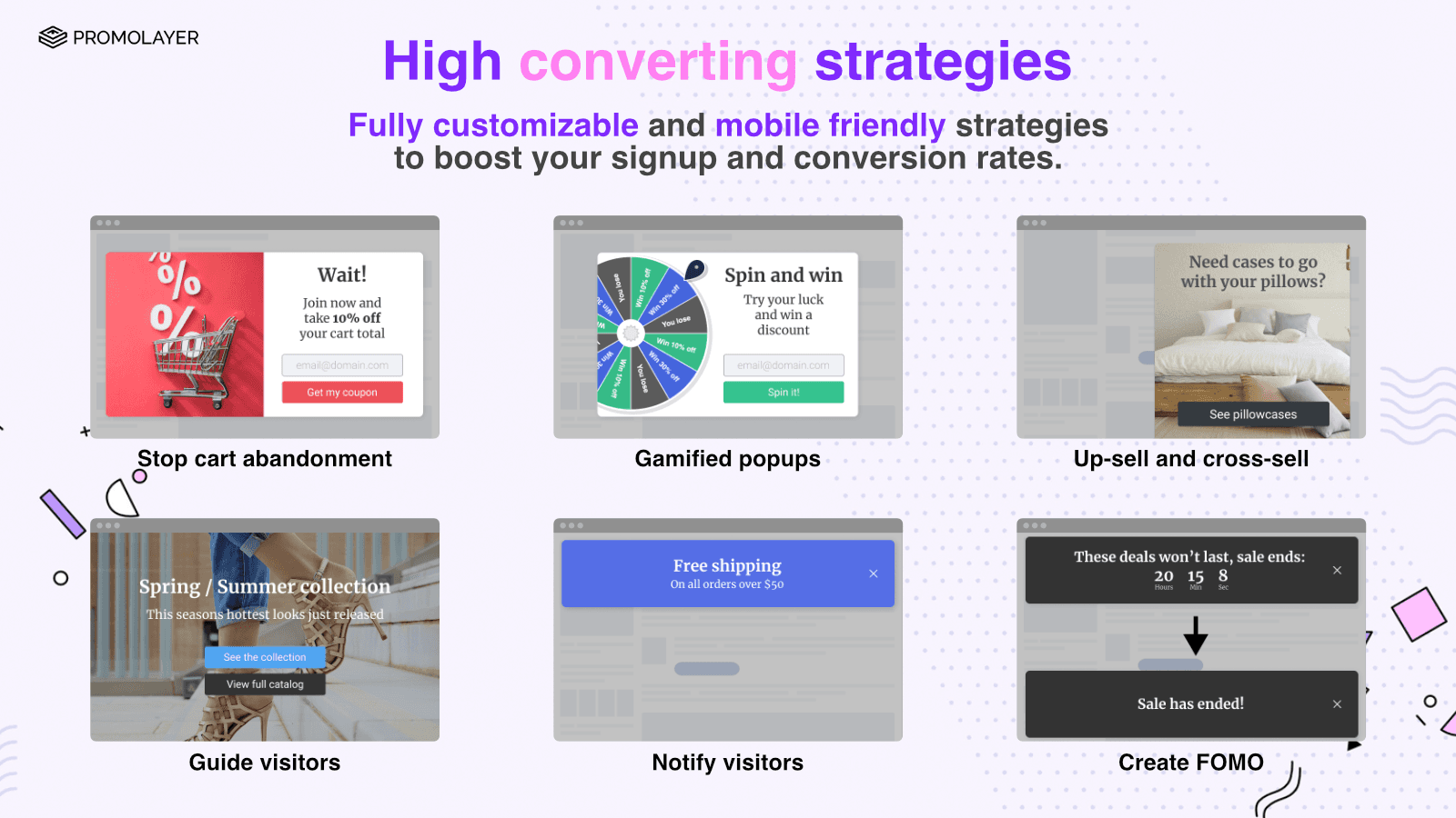 Promolayer popups for pros screenshot 2